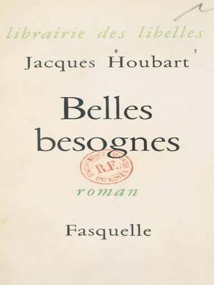 cover image of Belles besognes